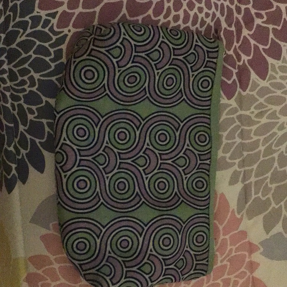 A cosmetics bag. Previously used a pencil case for school.